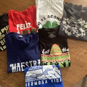 Spanish Language Tee Shirts for all occasions. Spanish Teachers?